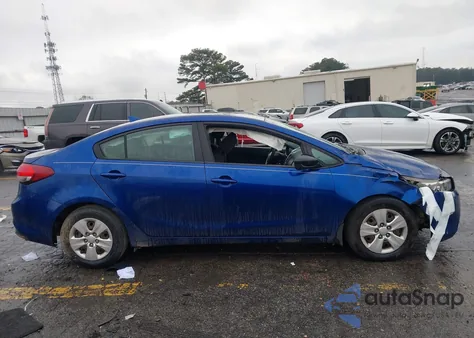 2018 Kia Forte Lx from USA, damaged, VIN 3KPFK4A78JE222575